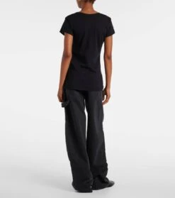 Velvet T-Shirt Odelia Aus Baumwoll-Jersey -LORO PIANA Verkaufsgeschäft P00261033 b2