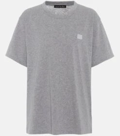 Acne Studios T-Shirt Nash Face Aus Baumwolle