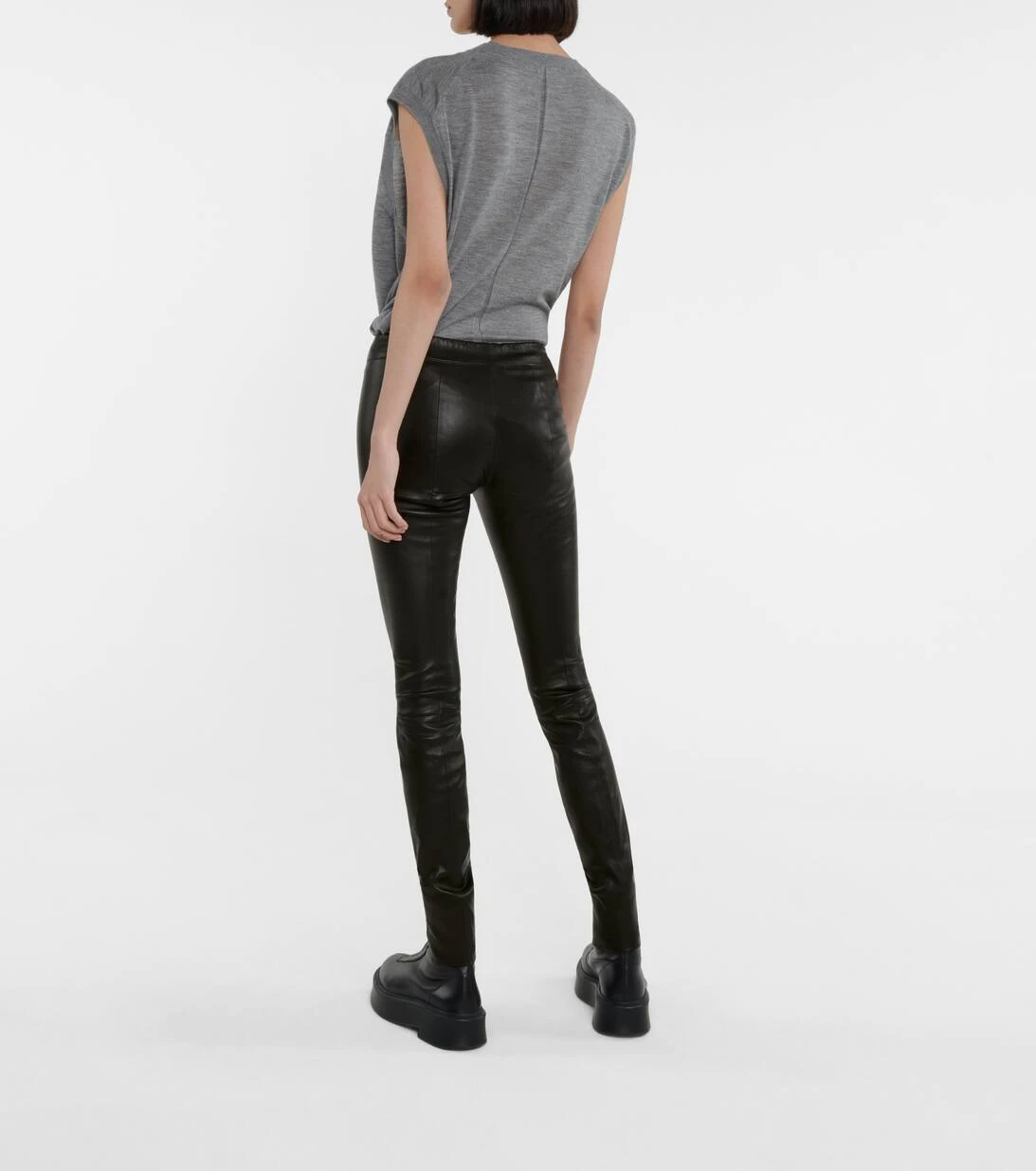 The Row Lederleggings Moto 3 The Row Lederleggings Moto – Bild 3