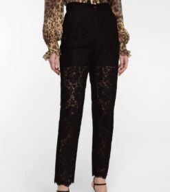 Dolce & Gabbana Hose Aus Spitze -LORO PIANA Verkaufsgeschäft P00533704 d1