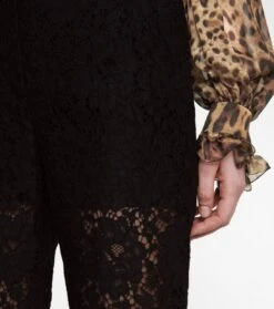 Dolce & Gabbana Hose Aus Spitze -LORO PIANA Verkaufsgeschäft P00533704 d2