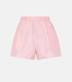 Prada Shorts Aus Seidentaft