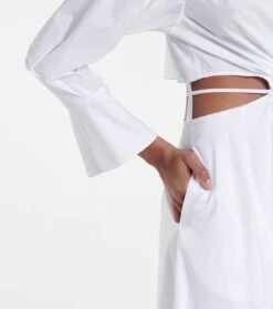 Midikleid Alex Aus Popeline -LORO PIANA Verkaufsgeschäft P00549026 d2