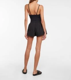 Release 07 Shorts Aus Baumwollpopeline -LORO PIANA Verkaufsgeschäft P00578186 b2