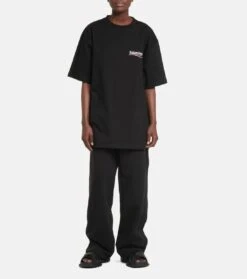 Balenciaga Oversize T-Shirt Aus Baumwolle -LORO PIANA Verkaufsgeschäft P00579777 b2