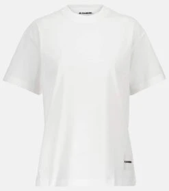 Jil Sander Set Aus Drei T-Shirts Aus Baumwoll-Jersey