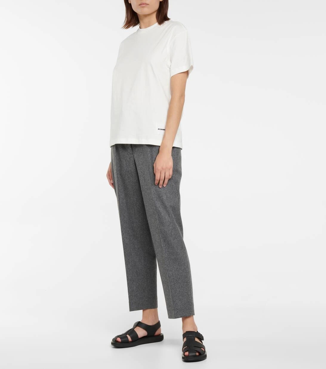 Jil Sander Set Aus Drei T-Shirts Aus Baumwoll-Jersey 2 Jil Sander Set Aus Drei T-Shirts Aus Baumwoll-Jersey – Bild 2