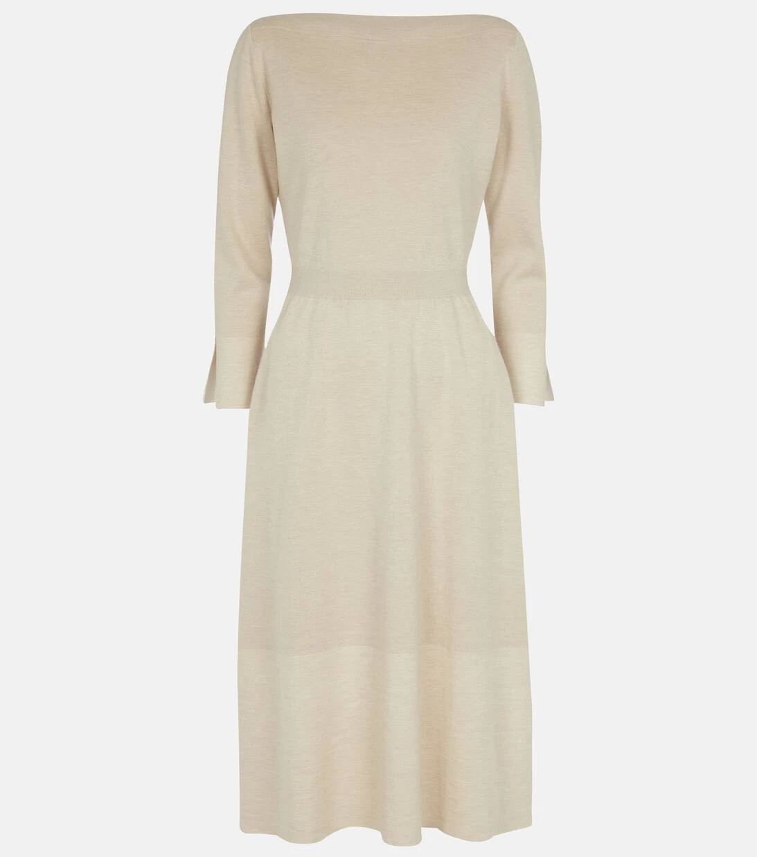 LORO PIANA Midikleid Scala Aus Kaschmir Und Seide 1 LORO PIANA Midikleid Scala Aus Kaschmir Und Seide