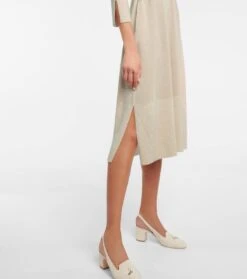 LORO PIANA Midikleid Scala Aus Kaschmir Und Seide 9 LORO PIANA Midikleid Scala Aus Kaschmir Und Seide -LORO PIANA Verkaufsgeschäft P00588801 d2