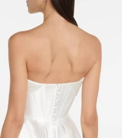 Bridal Robe Isobel Aus Crêpe 9 Bridal Robe Isobel Aus Crêpe -LORO PIANA Verkaufsgeschäft P00621085 d2