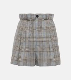 Miu Miu Shorts Aus Schurwolle