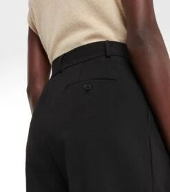 The Frankie Shop High-Rise-Hose Bea Aus Twill -LORO PIANA Verkaufsgeschäft P00626020 d3