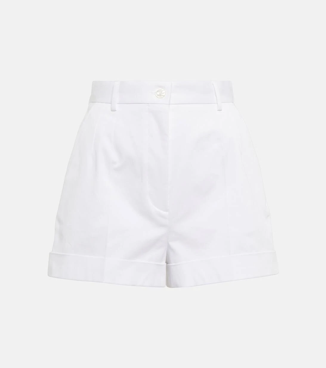Dolce & Gabbana High-Rise Shorts Aus Baumwoll-Gabardine 1 Dolce & Gabbana High-Rise Shorts Aus Baumwoll-Gabardine