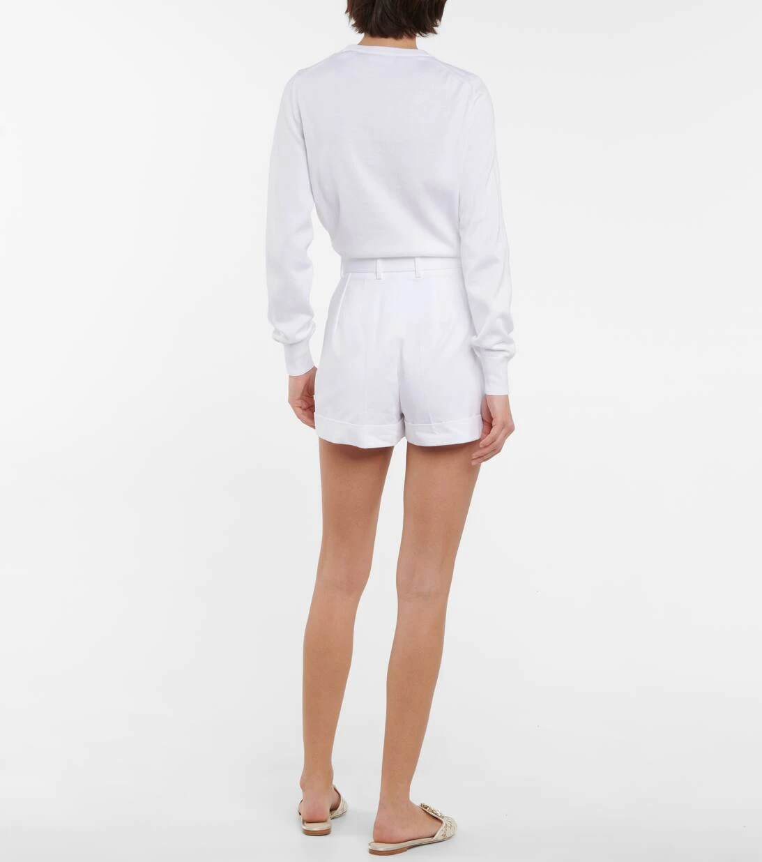 Dolce & Gabbana High-Rise Shorts Aus Baumwoll-Gabardine 3 Dolce & Gabbana High-Rise Shorts Aus Baumwoll-Gabardine – Bild 3