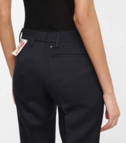 Golden Goose Mid-Rise-Hose Aus Twill 9 Golden Goose Mid-Rise-Hose Aus Twill -LORO PIANA Verkaufsgeschäft P00640414 d2