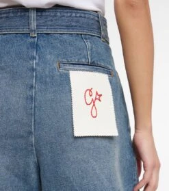 Golden Goose High-Rise Jeansshorts 9 Golden Goose High-Rise Jeansshorts -LORO PIANA Verkaufsgeschäft P00640423 d2