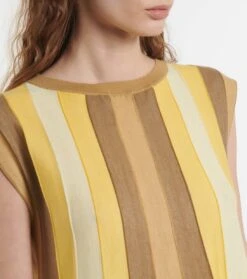 LORO PIANA Midikleid Edinburgh Aus Kaschmir Und Seide -LORO PIANA Verkaufsgeschäft P00640852 d1