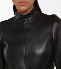 Balenciaga Midikleid Aus Leder 9 Balenciaga Midikleid Aus Leder -LORO PIANA Verkaufsgeschäft P00646033 d1