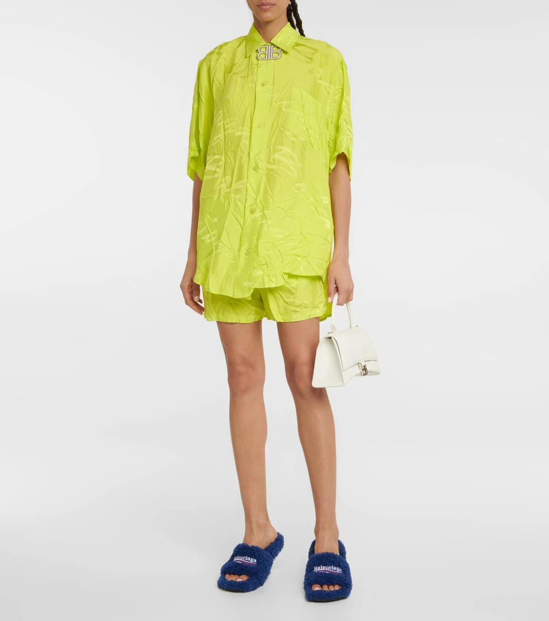 Balenciaga Pyjama-Shorts 2 Balenciaga Pyjama-Shorts – Bild 2