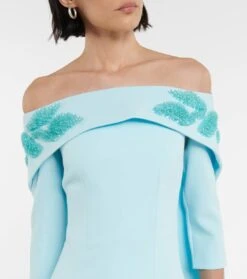 Off-Shoulder-Robe 8 Off-Shoulder-Robe -LORO PIANA Verkaufsgeschäft P00674871 d1