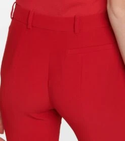 Alexander McQueen Mid-Rise-Hose Aus Crêpe -LORO PIANA Verkaufsgeschäft P00695953 d2