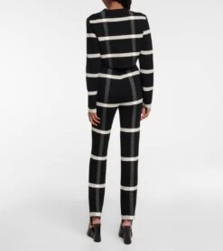 ALAIA Steghose Aus Einem Wollgemisch -LORO PIANA Verkaufsgeschäft P00700040 b2