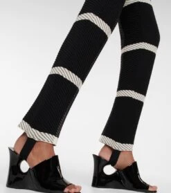 ALAIA Steghose Aus Einem Wollgemisch -LORO PIANA Verkaufsgeschäft P00700040 d2