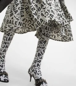 Balenciaga Bedrucktes Midikleid Aus Satin 9 Balenciaga Bedrucktes Midikleid Aus Satin -LORO PIANA Verkaufsgeschäft P00701519 d2