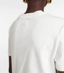 1 Moncler JW Anderson T-Shirt Aus Baumwolle 10 1 Moncler JW Anderson T-Shirt Aus Baumwolle -LORO PIANA Verkaufsgeschäft P00708344 d2