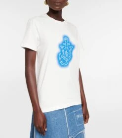 1 Moncler JW Anderson T-Shirt Aus Baumwolle 11 1 Moncler JW Anderson T-Shirt Aus Baumwolle -LORO PIANA Verkaufsgeschäft P00708344 d3