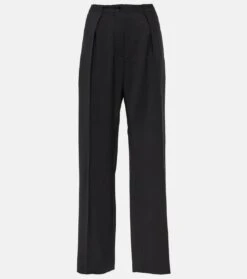 Acne Studios High-Rise-Hose Mit Weitem Bein