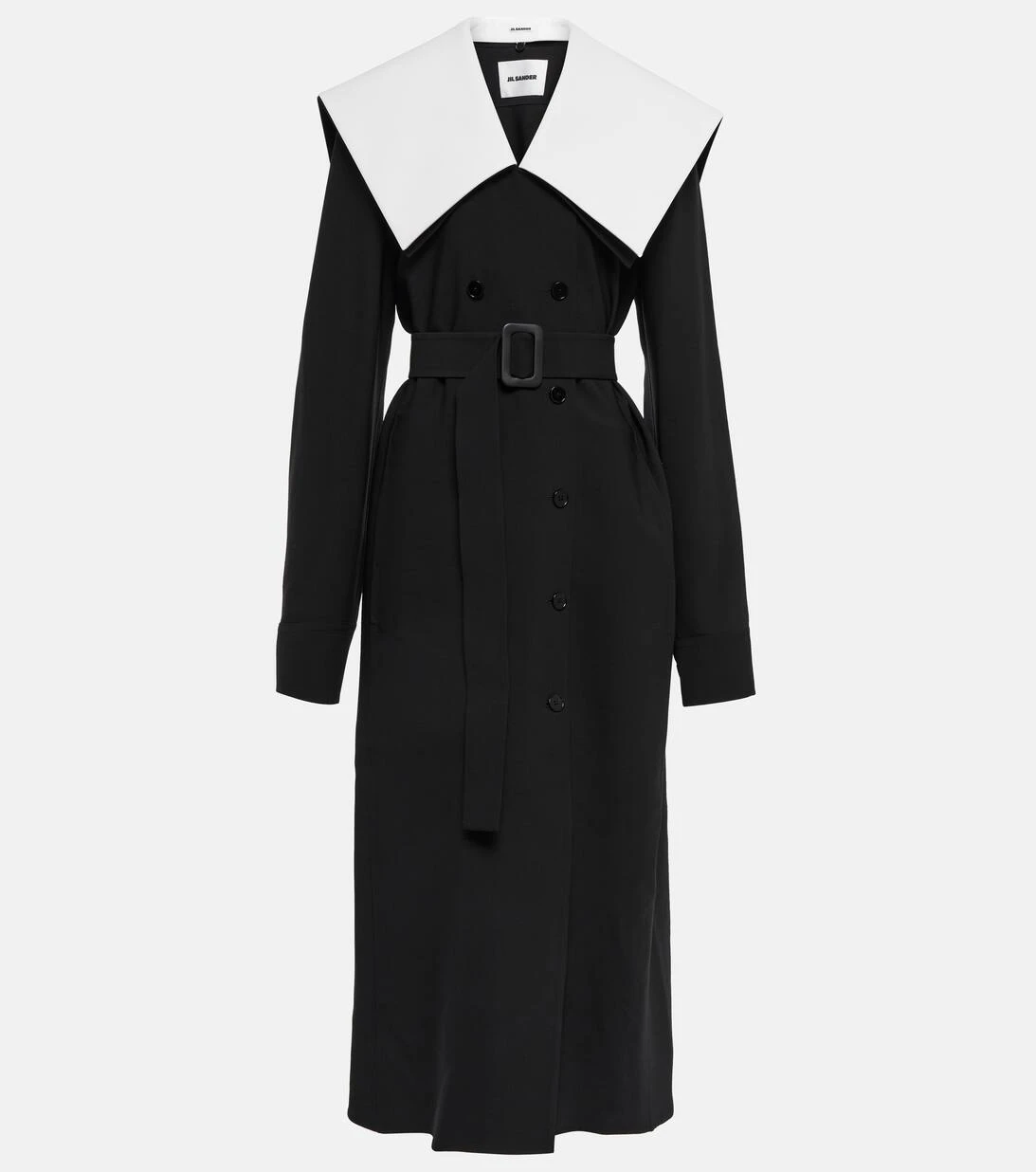 Jil Sander Mantel Aus Einem Wollgemisch 1 Jil Sander Mantel Aus Einem Wollgemisch