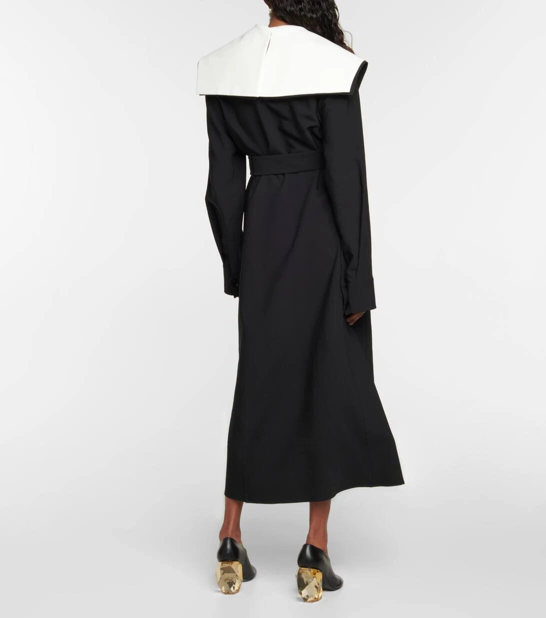 Jil Sander Mantel Aus Einem Wollgemisch 3 Jil Sander Mantel Aus Einem Wollgemisch – Bild 3