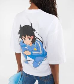 JW Anderson T-Shirt X Run Hany Aus Baumwolle -LORO PIANA Verkaufsgeschäft P00730850 d2