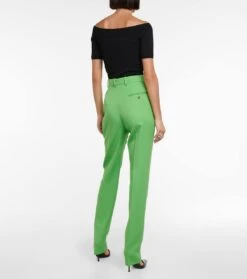 Alexander McQueen Hose Aus Wolle -LORO PIANA Verkaufsgeschäft P00733467 b2