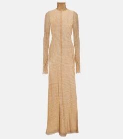 Verzierte Robe Aus Mesh