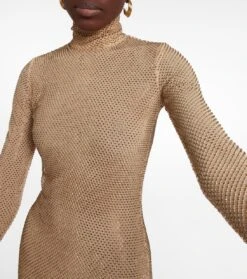 Verzierte Robe Aus Mesh -LORO PIANA Verkaufsgeschäft P00736749 d1