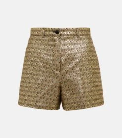 Etro High-Rise-Shorts Aus Jacquard