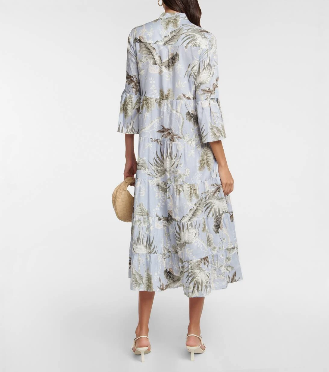 Erdem Midikleid Panthea Aus Baumwolle 3 Erdem Midikleid Panthea Aus Baumwolle – Bild 3