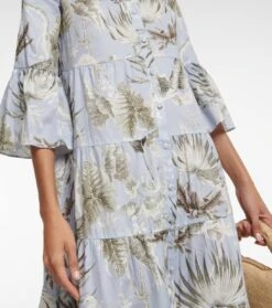 Erdem Midikleid Panthea Aus Baumwolle 9 Erdem Midikleid Panthea Aus Baumwolle -LORO PIANA Verkaufsgeschäft P00739058 d2