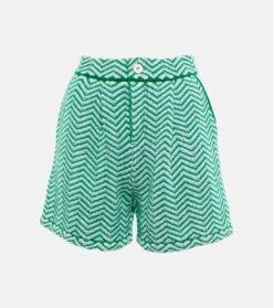 Shorts Aus Kaschmir Und Baumwolle