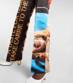 JW Anderson Bedruckte Hose Aus Satin 9 JW Anderson Bedruckte Hose Aus Satin -LORO PIANA Verkaufsgeschäft P00740521 d2