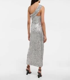 Verziertes Midikleid -LORO PIANA Verkaufsgeschäft P00740604 b2