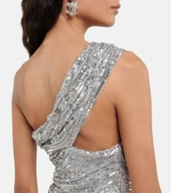 Verziertes Midikleid -LORO PIANA Verkaufsgeschäft P00740604 d2