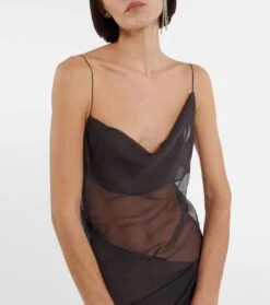 Maxikleid Aus Seide -LORO PIANA Verkaufsgeschäft P00740981 d1