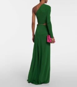 Victoria Beckham One-Shoulder-Robe Aus Jersey -LORO PIANA Verkaufsgeschäft P00742392 b2