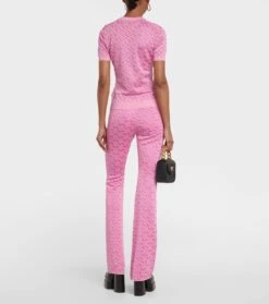 Versace Top La Greca Aus Jacquard -LORO PIANA Verkaufsgeschäft P00742491 b2