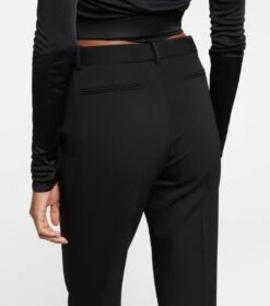 Versace High-Rise-Hose Aus Wolle -LORO PIANA Verkaufsgeschäft P00742537 d2