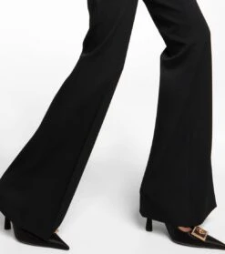 Versace High-Rise-Hose Aus Wolle -LORO PIANA Verkaufsgeschäft P00742537 d3