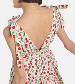 Carolina Herrera Midikleid Aus Einem Baumwollgemisch -LORO PIANA Verkaufsgeschäft P00744472 d3